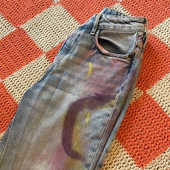 Size 6 womens straight leg H&M high rise jeans - Picture 17 of 17